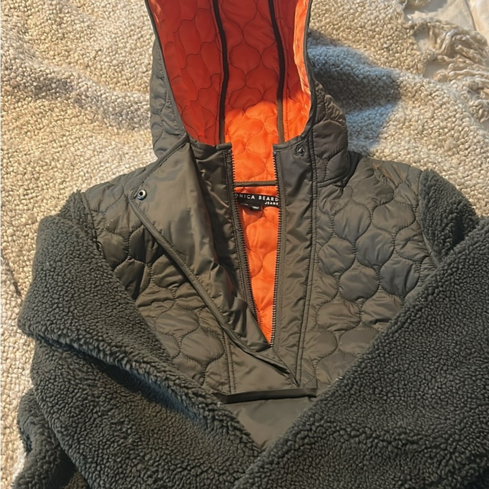 Veronica Beard Leo Sherpa jacket
